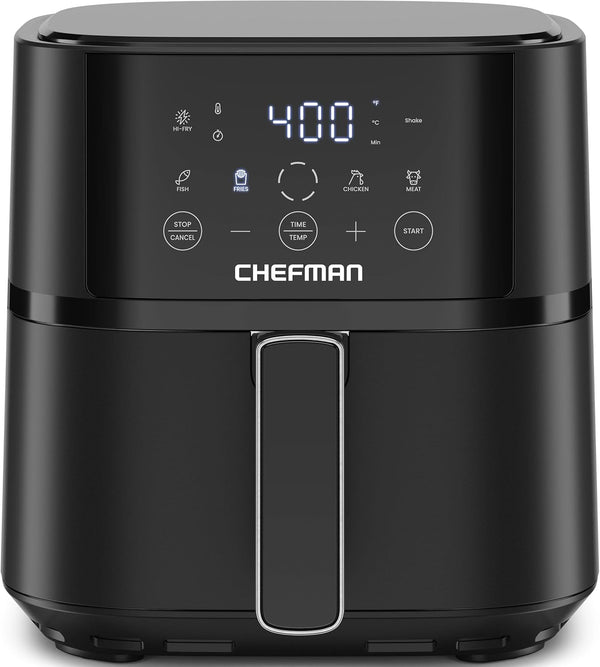 CrispQuick Compact Countertop Air Fryer