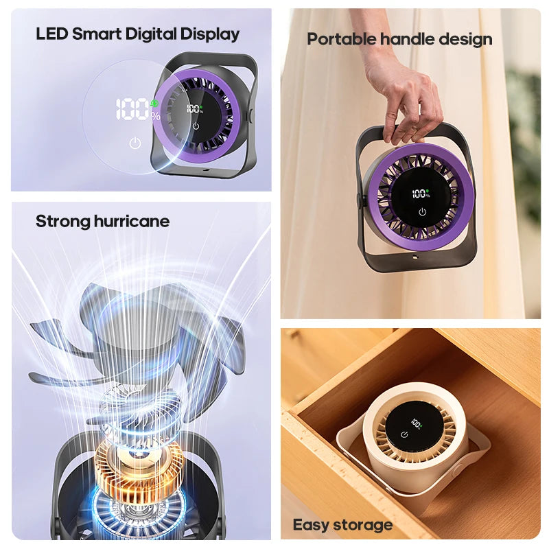 BreezePro Portable Compact Cooling Fan