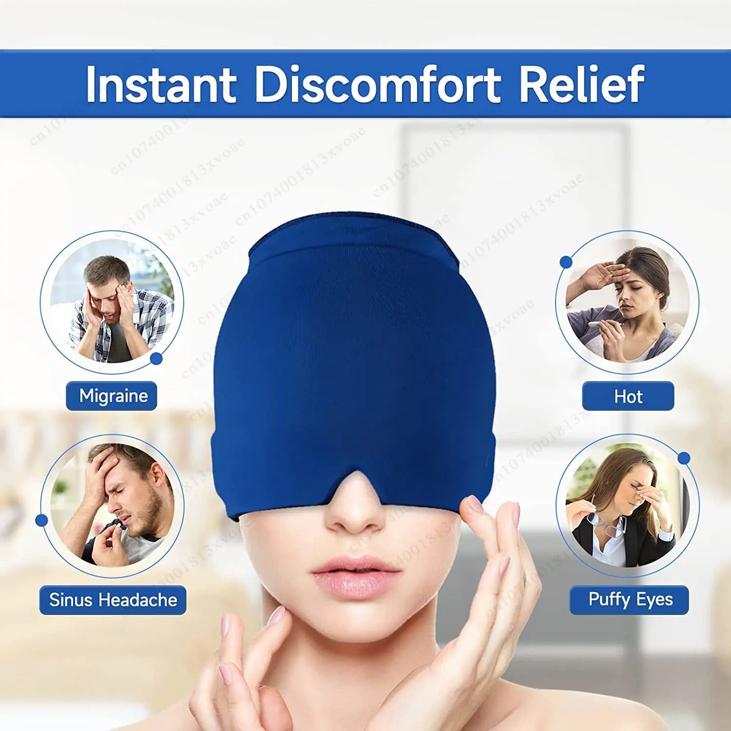 Rapid Relief Migraine Ice Headgear